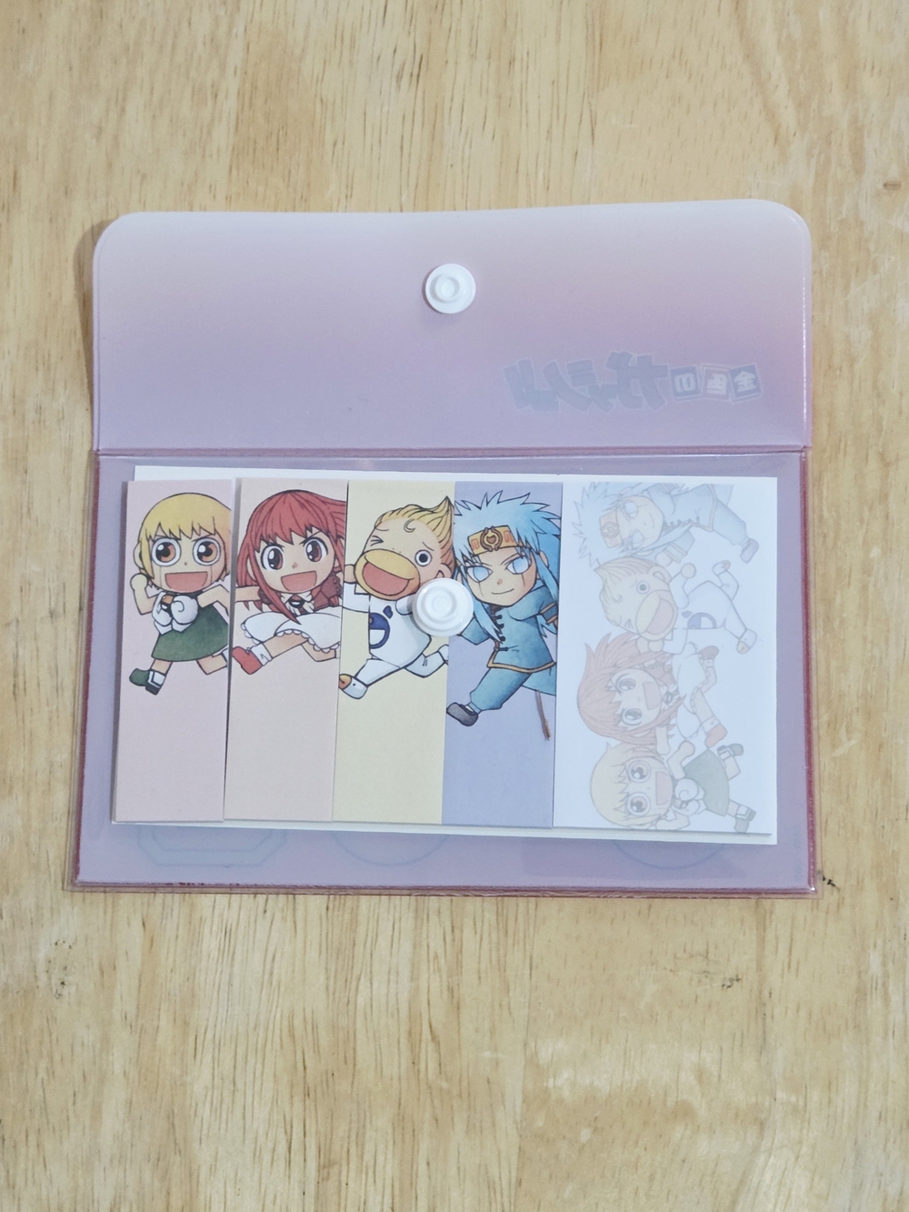 *4 for $20* Zatch Bell! (Konjiki no Gash!!) character sticky notes